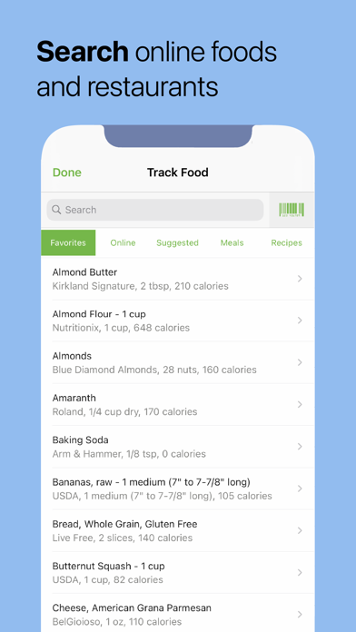 MooveFit Calorie, Keto Counter Screenshot