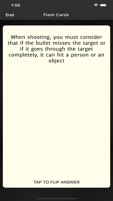 California Firearms Safety Screenshot