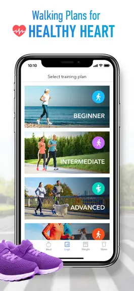 Game screenshot Walk Workouts & Meal Planner apk