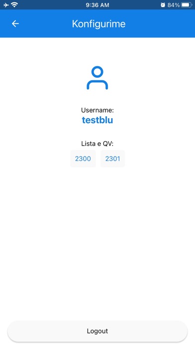 blu. Screenshot
