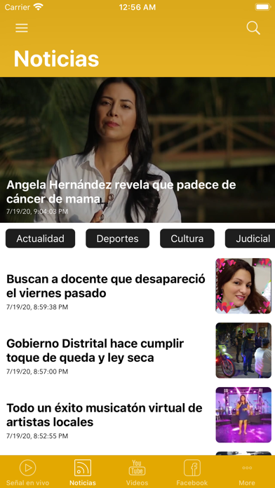 Enlace Televisión Screenshot