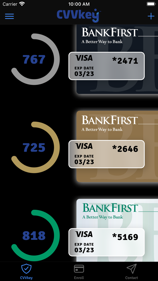 #3. BankFirst.CVVkey (iOS) 由: Keyno, Inc