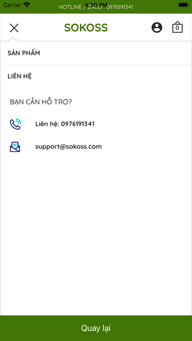 SOKOSS - Đặt cơm văn phòng Screenshot