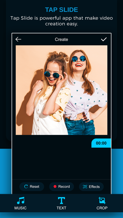 Tap to Slide Photo Video Maker Screenshot