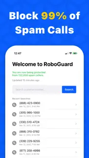 spam call blocker by roboguard iphone screenshot 1