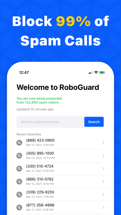 Spam Call Blocker by RoboGuard Screenshot