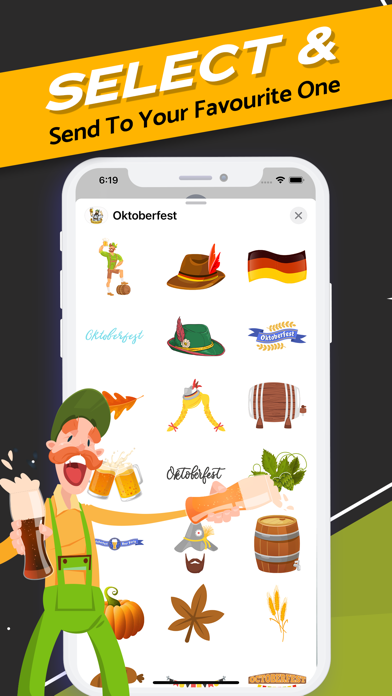 Screenshot #2 pour Oktoberfest Stickers Pack!