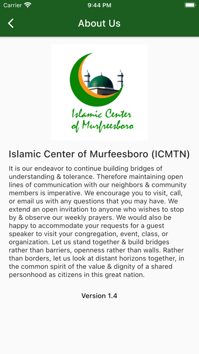 Islamic Center Of Murfreesboro Screenshot