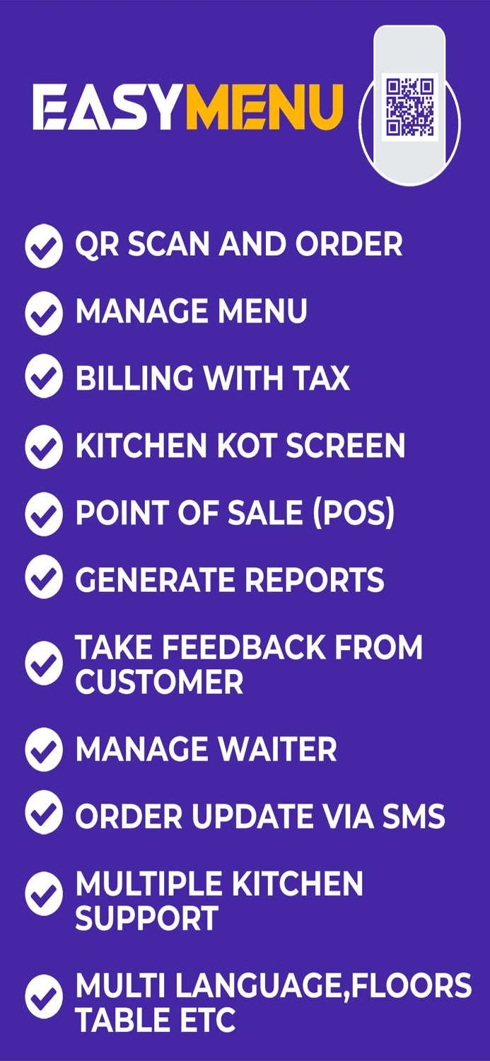 Easy Menu QR