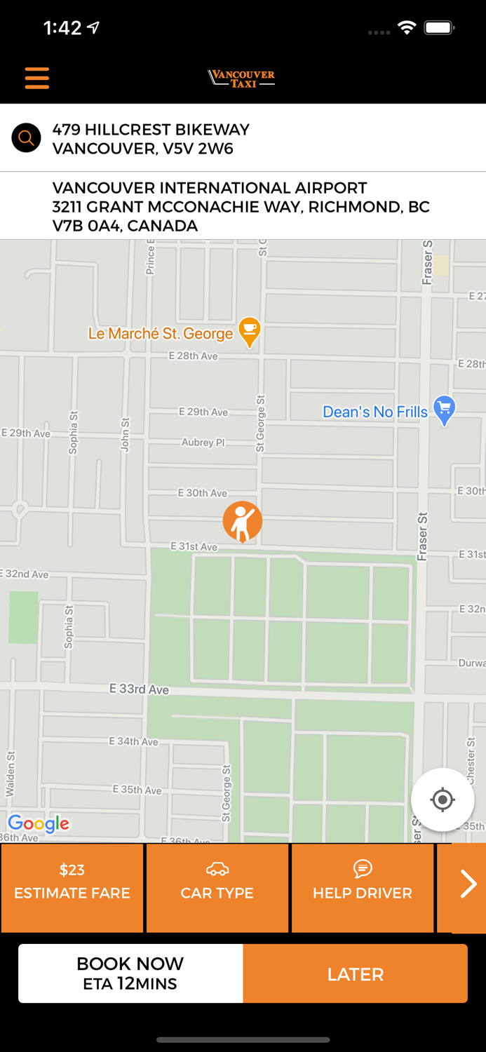 Vancouver Taxi Vancouver