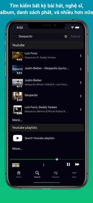 Online Music & Video Player