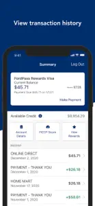 FordPass Rewards Visa screenshot #3 for iPhone