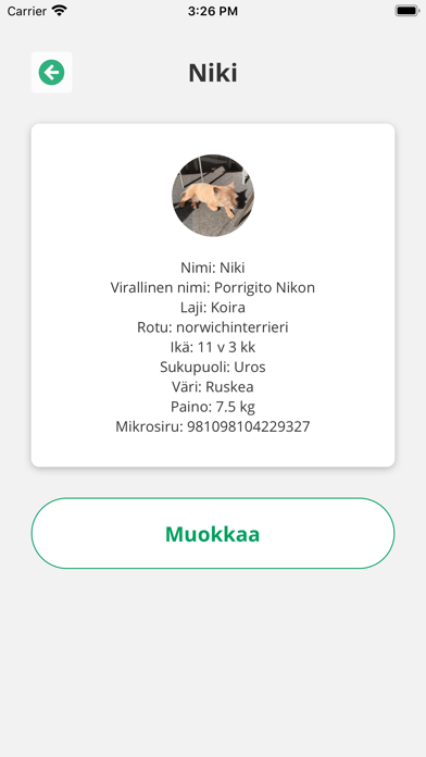 Eläinsairaala Mobiili Screenshot