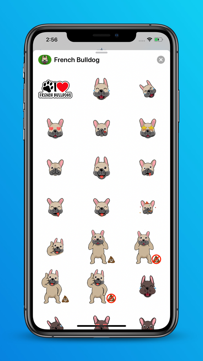 French Bulldog Emoji