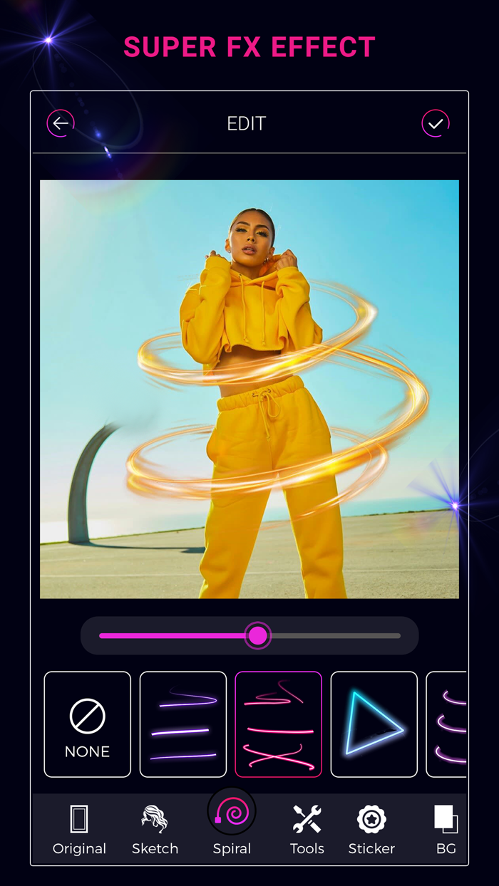 Super FX Neon Photo and Video