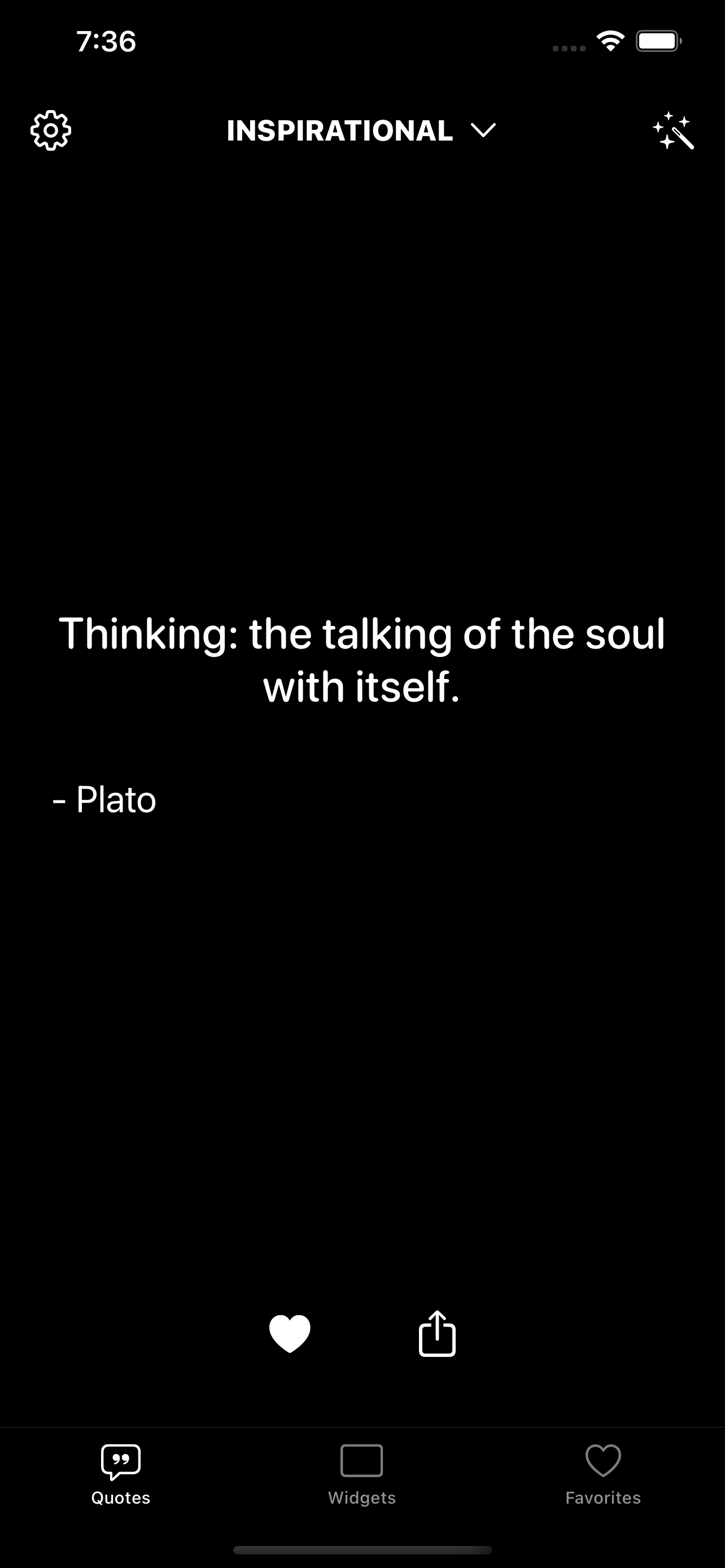 Quotes Widget