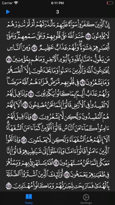 Daily Quran - Bulid a habit Screenshot