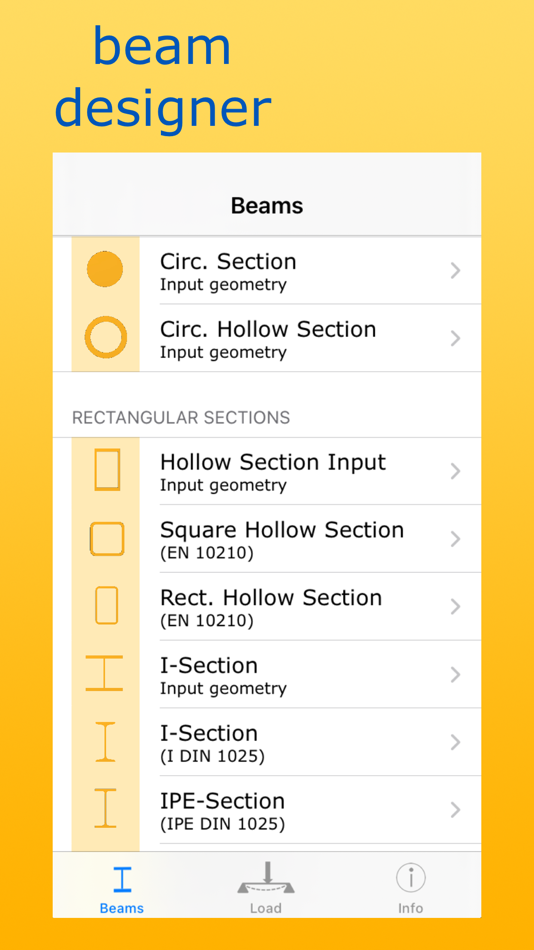 Beam Designer - 1.6 - (iOS)