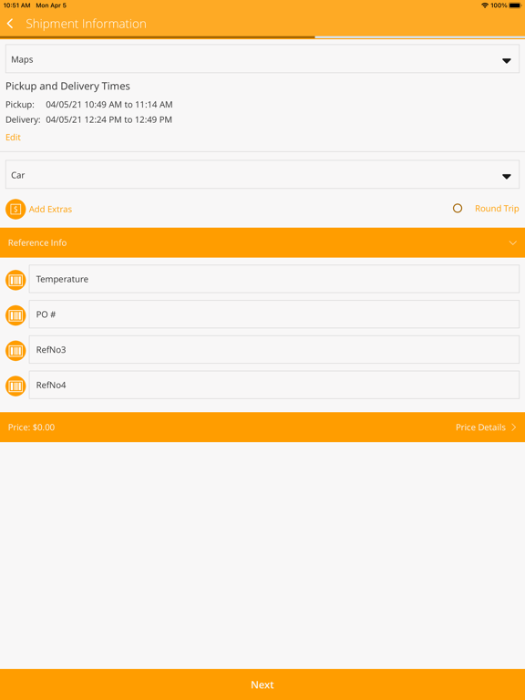 CP Express iPad screenshot 4 - Productivity app