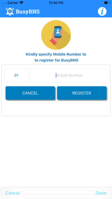Screenshot #1 pour BusyBNS