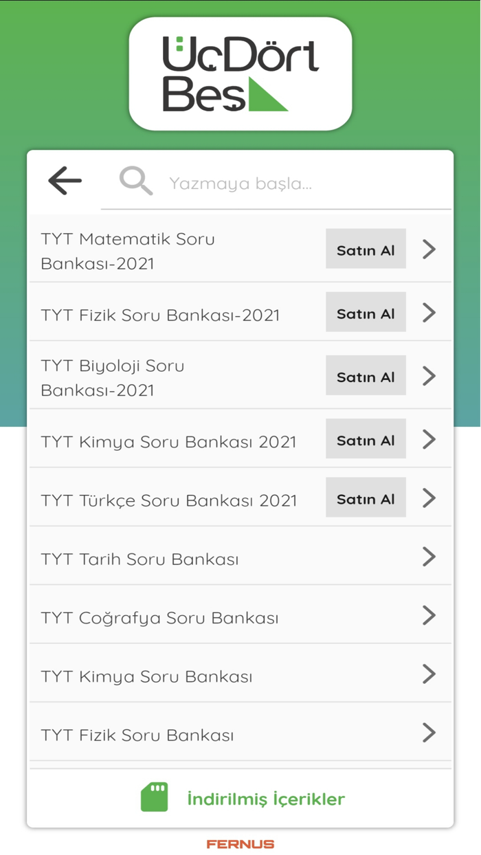 ÜçDörtBeş Video Çözüm