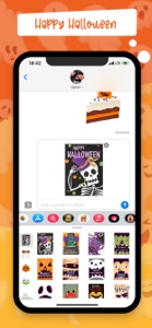 Halloween Sticker Animation screenshot #1 for iPhone