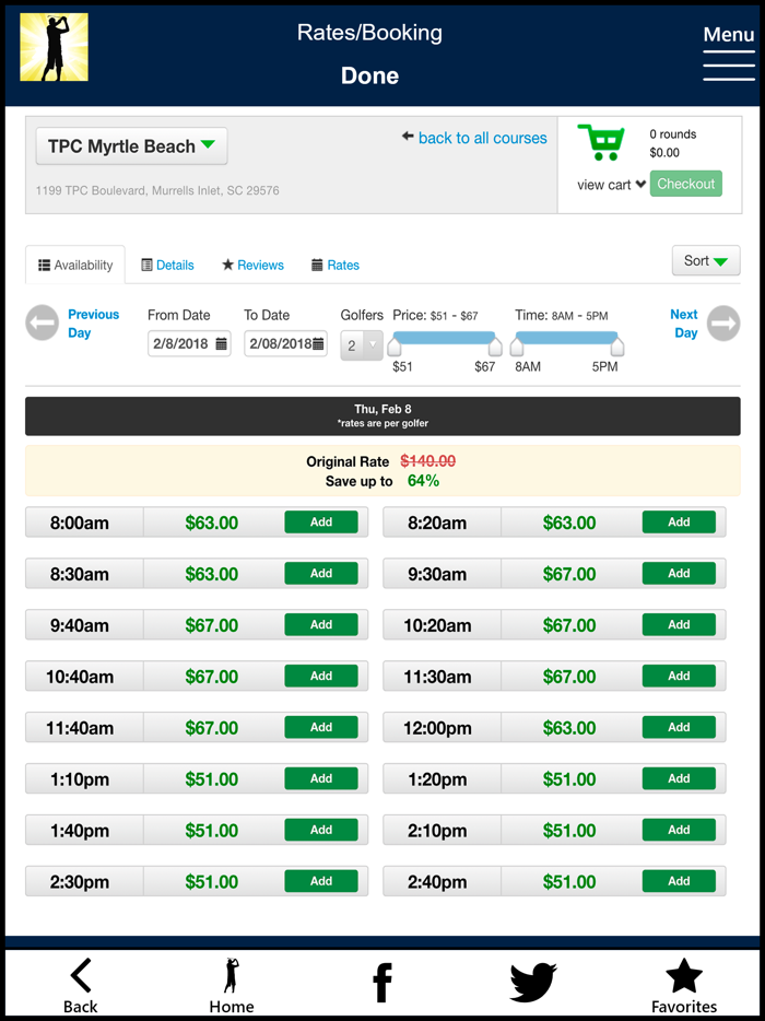 GolfDay Myrtle Beach
