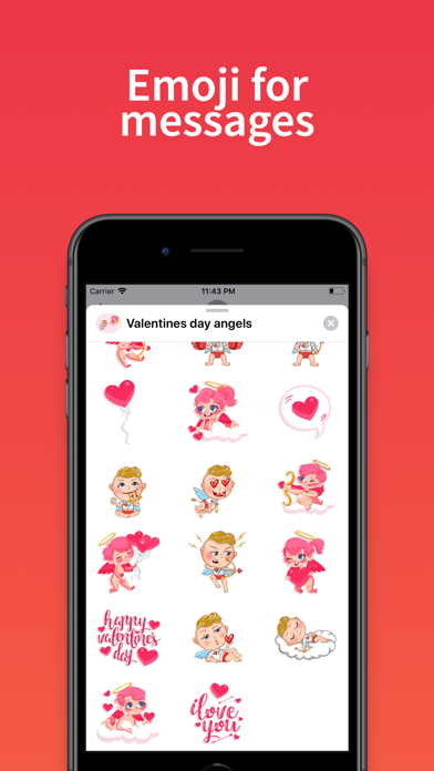 Screenshot #2 pour Saint Valentin - Sticker Amour