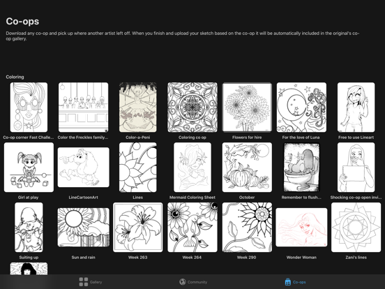 Sketch Club iPad app afbeelding 6