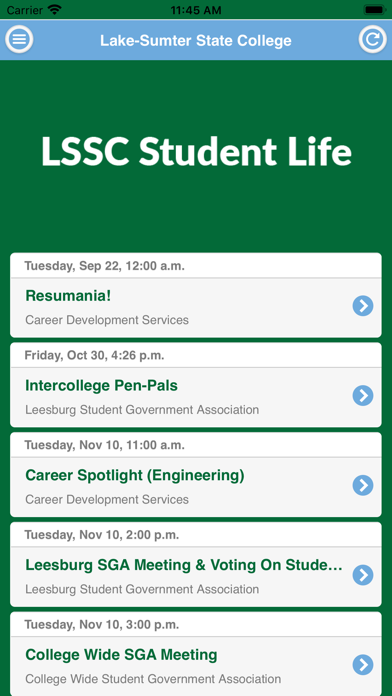 LSSC Student Life screenshot 2