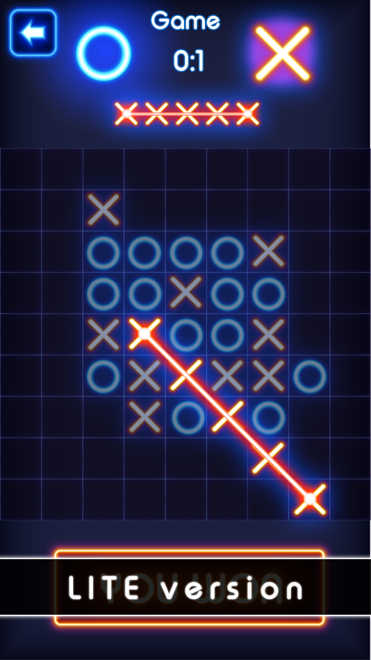 #4. Tic Tac Toe Lite - Puzzle Game (iOS) By: TINYSOFT