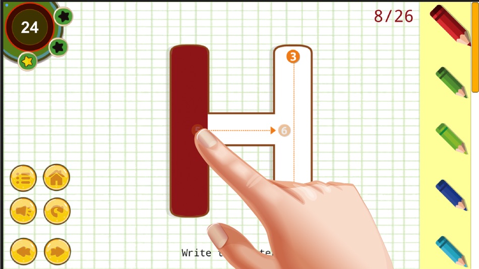 #3. Learn to Paint and Write (iOS) 由: Esra Aydin