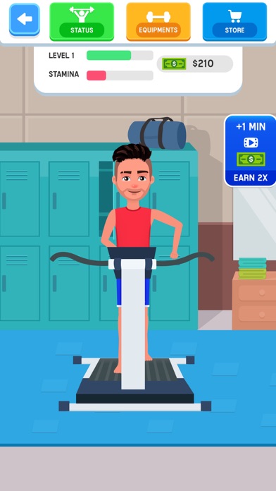 Gym Workout- Tycoon Game Screenshot