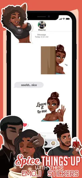 Game screenshot Flirty Adult Emoji Stickers hack
