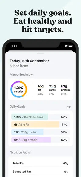 Game screenshot EatWell: Track Diet & Calories apk