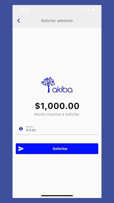 Akiba Anticipos Screenshot