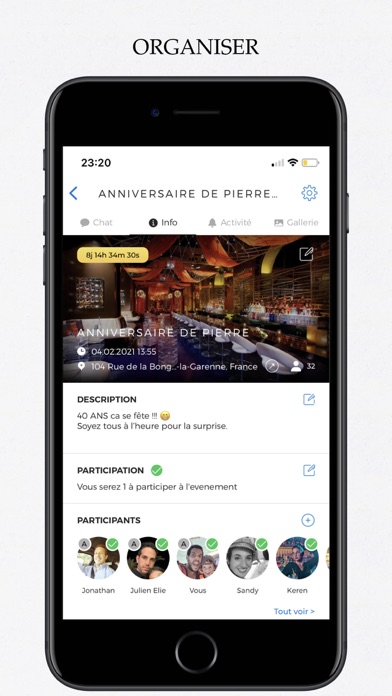 Screenshot #2 pour WeV - Vivre vos évènements