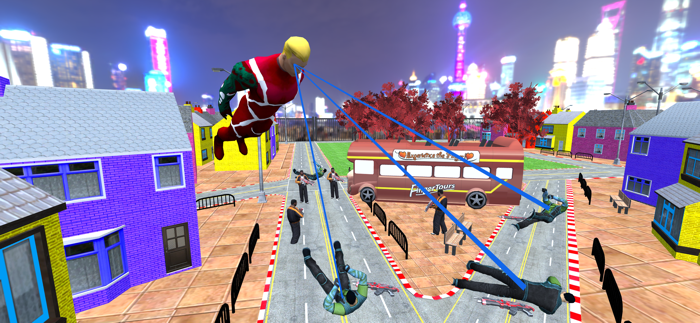 Superhero vs kidnapers