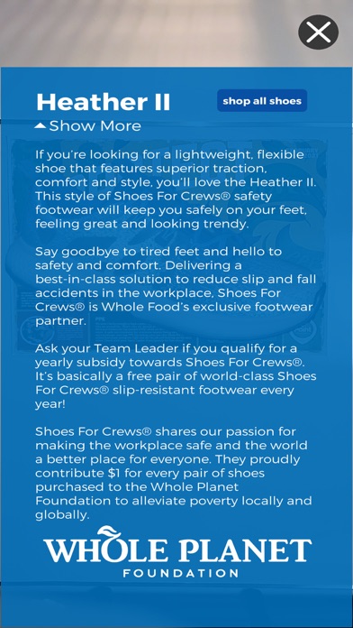 Shoes For Crews© AR Screenshot