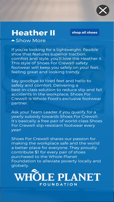 Shoes For Crews© AR screenshot 4