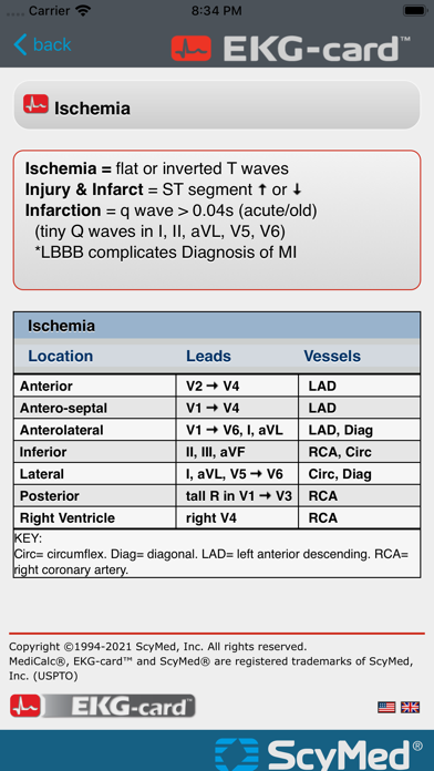 EKG-card Screenshot