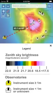 How to cancel & delete light pollution map 1