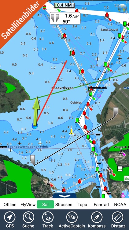 Germany HD GPS Nautical Chart