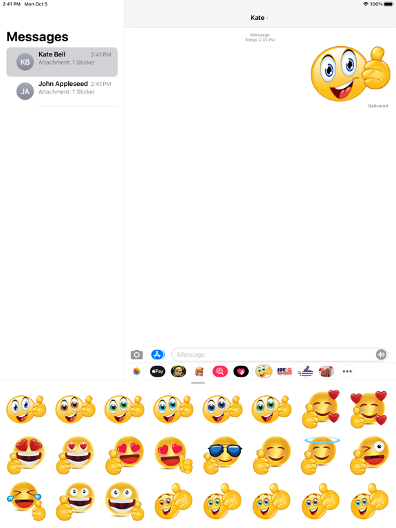 Screenshot #4 pour Thumbs Up Emojis