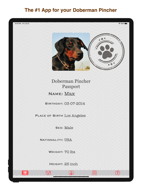 Screenshot #4 pour My Doberman Pinscher