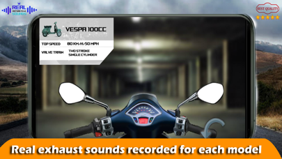 Screenshot #3 pour Real Motorcycle Sounds