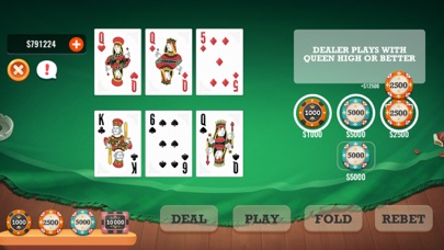 Three Card Casino Poker Screenshot