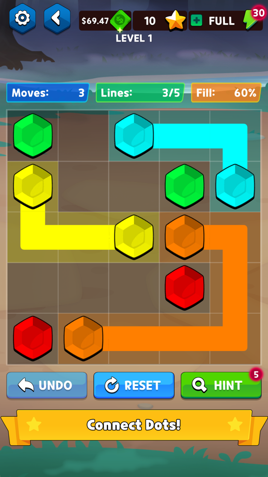 #2. GEM Connect - Lucky Dot (iOS) 由: 建华 范