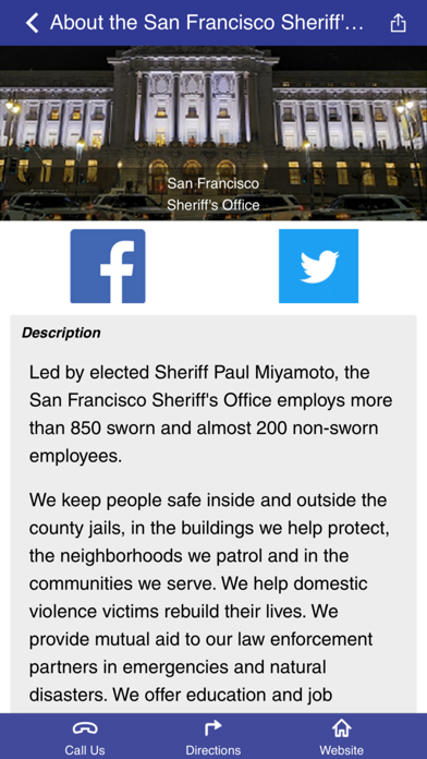 San Francisco Sheriff's Office screenshot 2