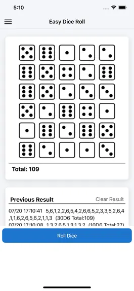 Game screenshot Easy Dice Roll hack